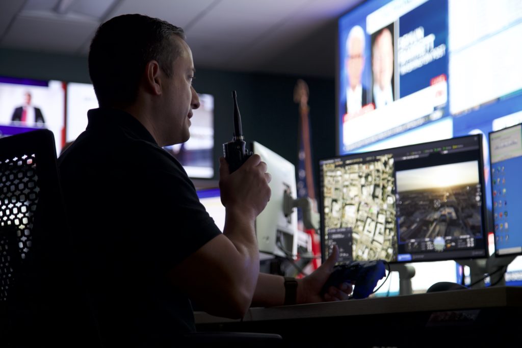 A command center powered by DroneSense